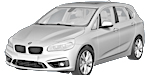 BMW F45 P0494 Fault Code
